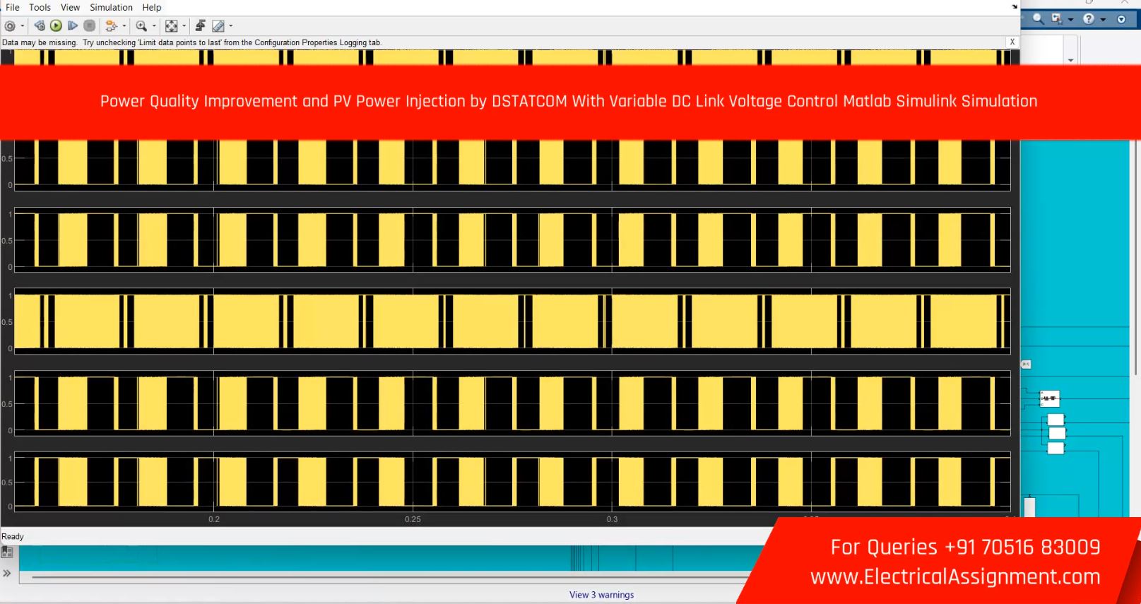 Fuzzy logic Control Power Quality Improvement and PV Power Injection by DSTATCOM Variable DC Link Voltage Control screenshot 11